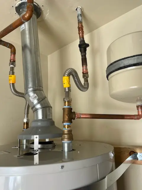 Water heater installation and plumbing repair in North Union